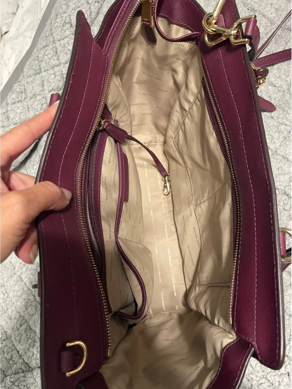 New Michael Kors Dee Dee tote